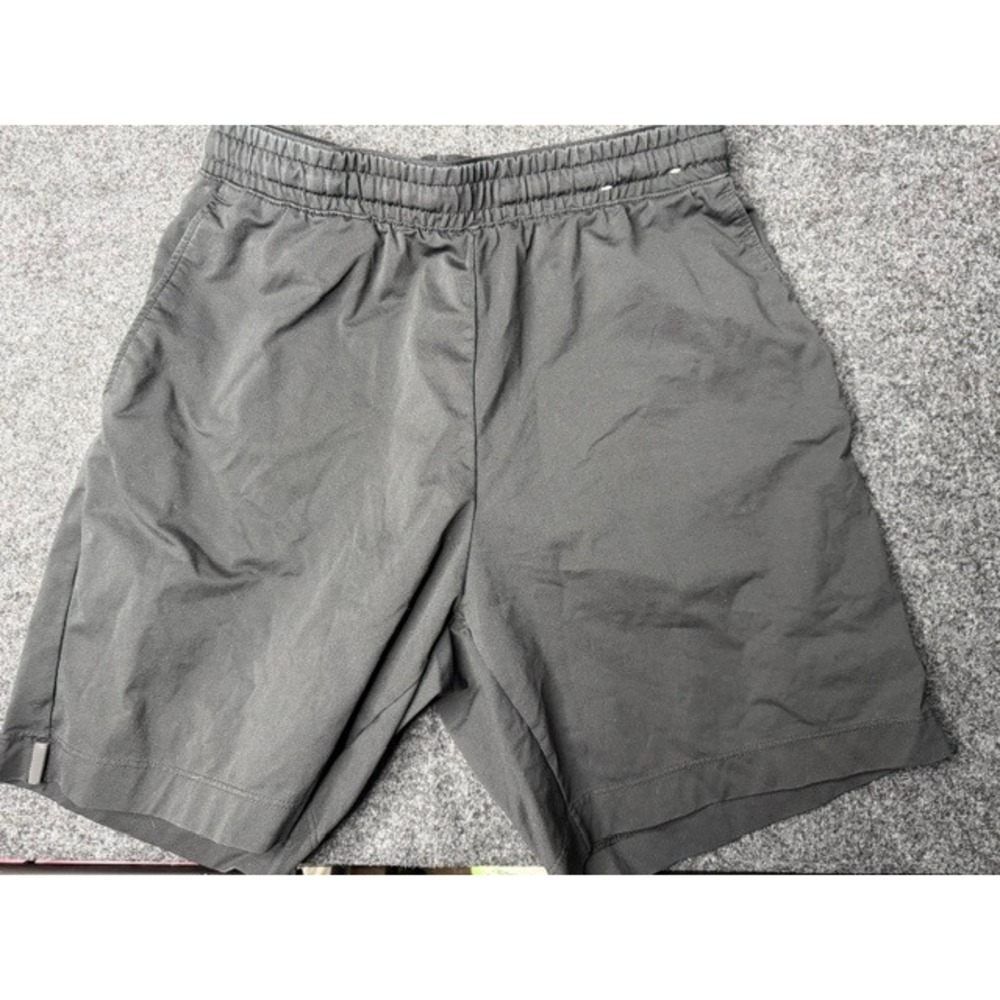 Uniqlo Mens Active Shorts Black Elastic Waist Athletic Gym 341-435096 Small